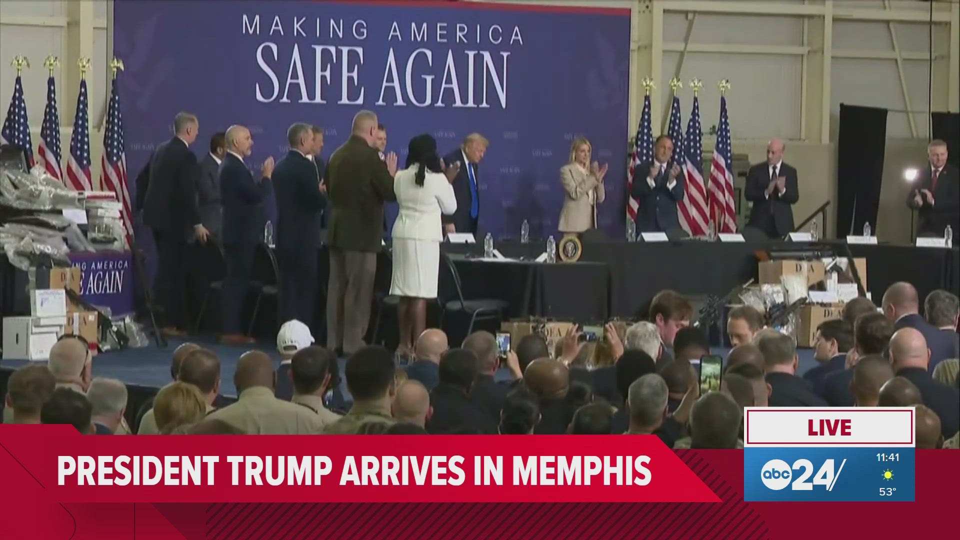 Live Coverage: Trump Memphis Safe Task Force roundtable | localmemphis.com