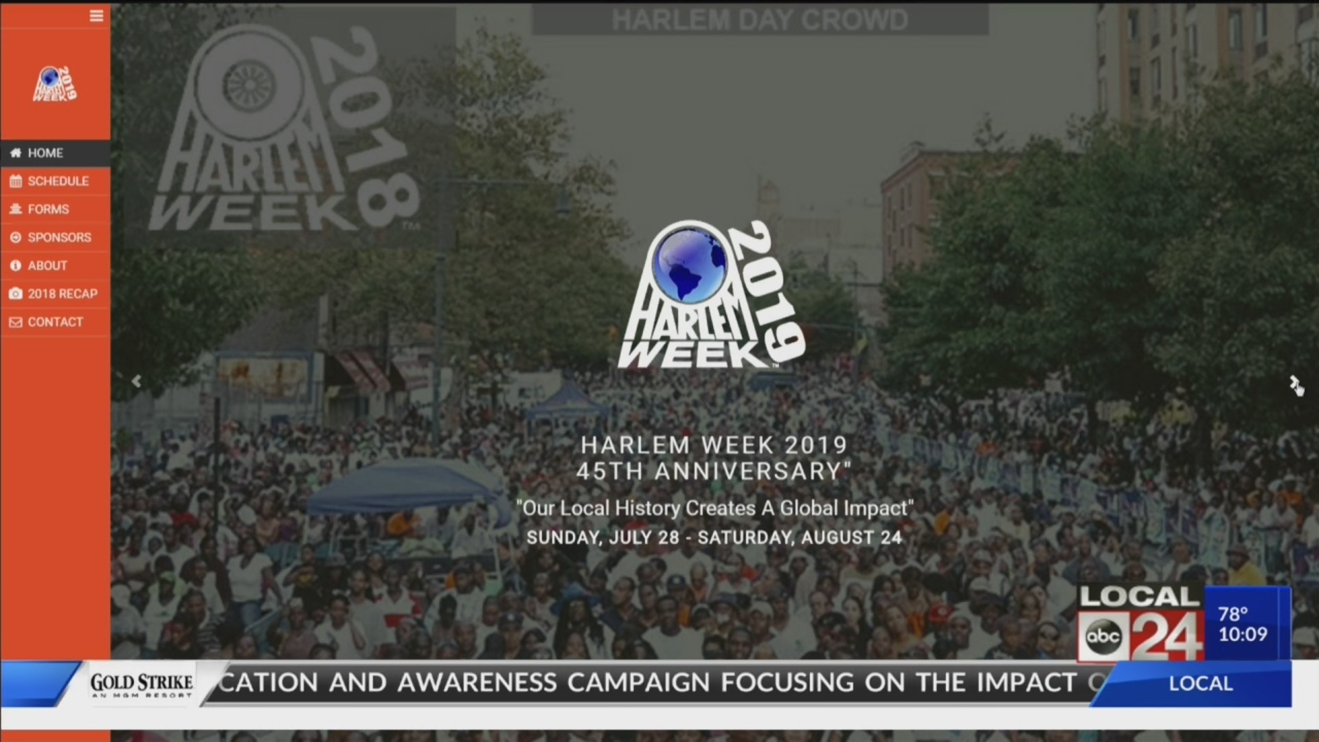 Memphis bicentennial "A New Century of Soul" to be honored during Harlem Week in New York