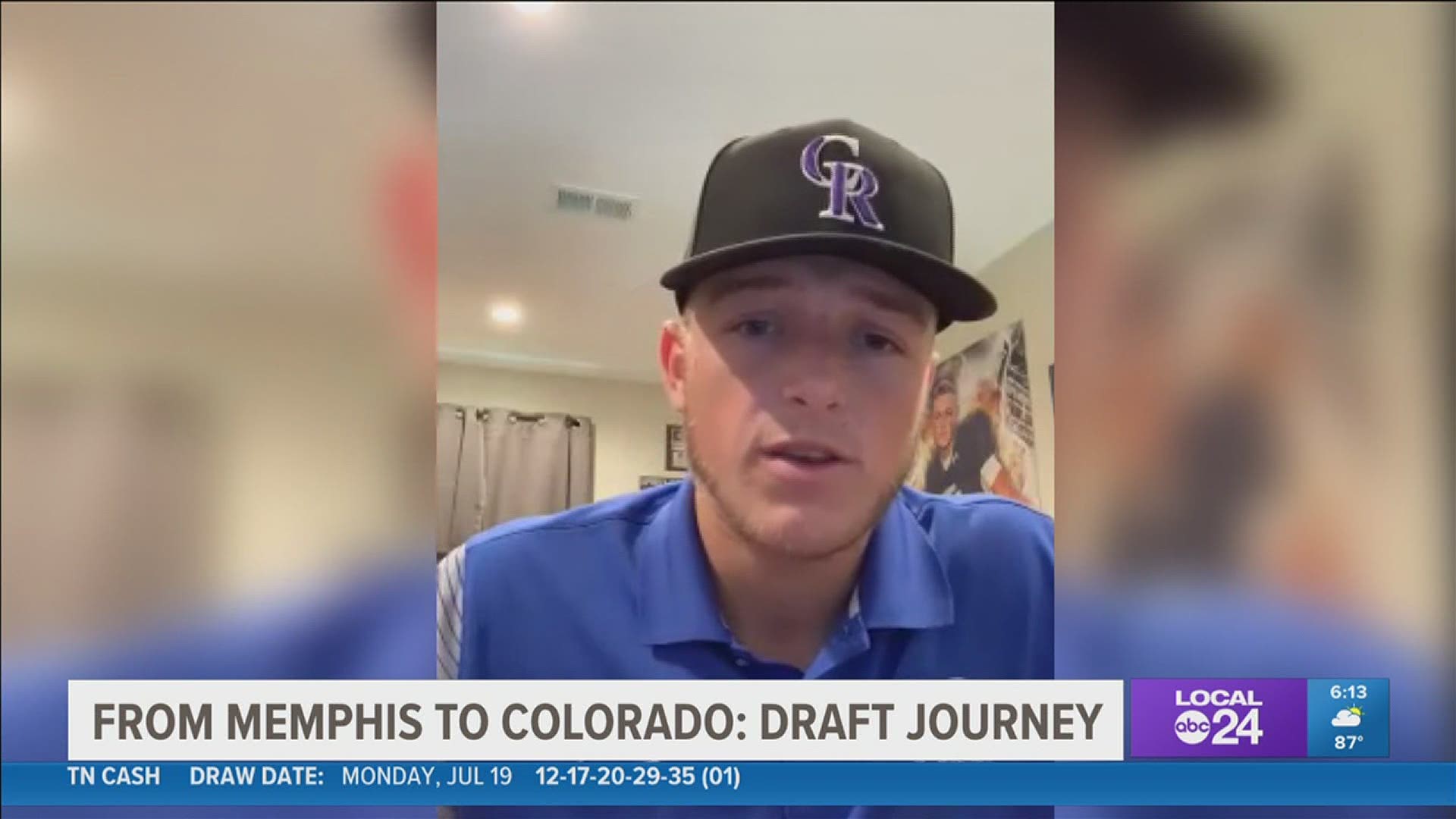 Goodman doubled as a catcher and top hitter for the University of Memphis. Now, the homerun record holder for the Tigers is headed to the pros.