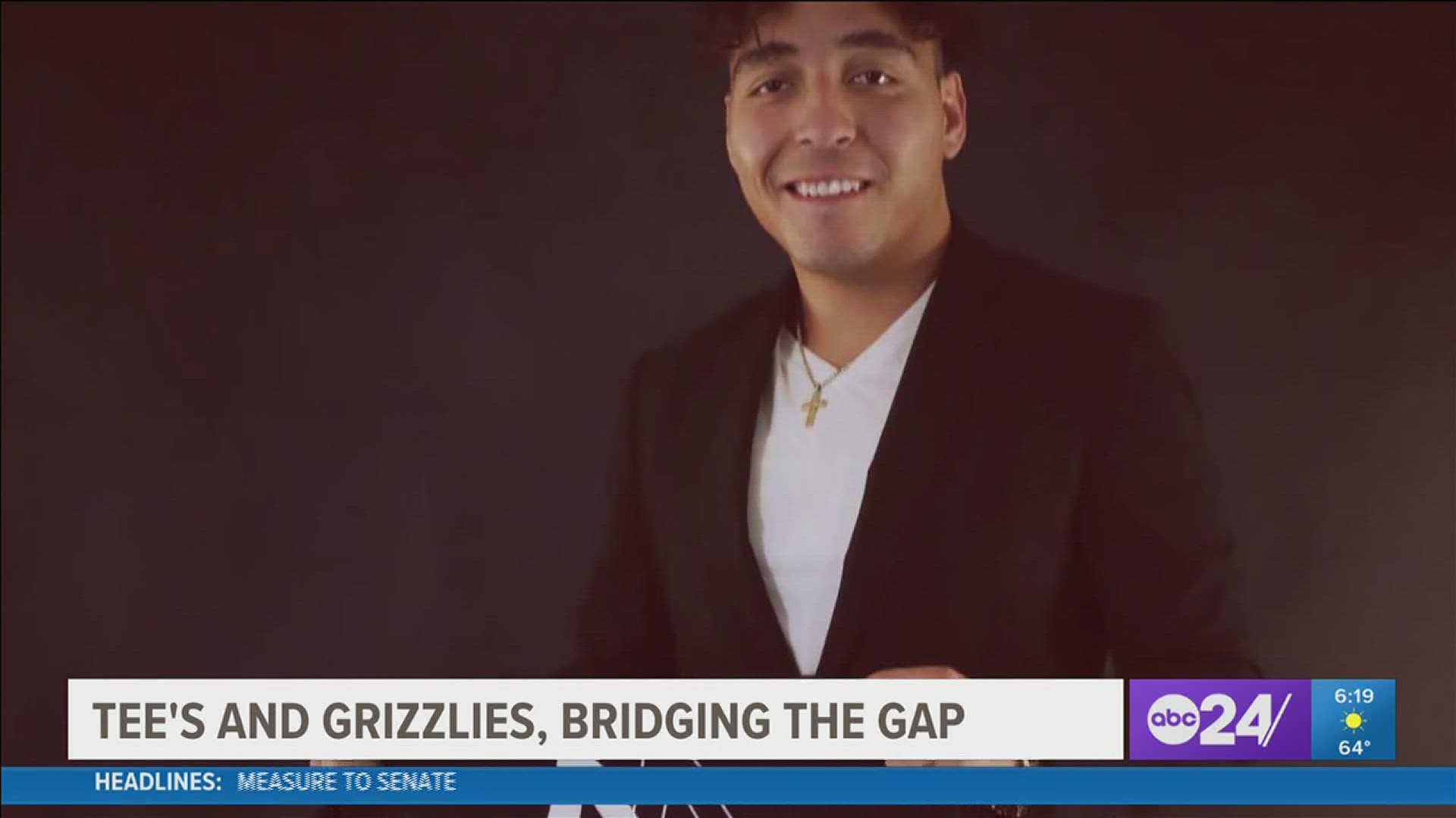 Victor Ivan gives away free tee shirts and Grizzlies tickets to promote inclusion
