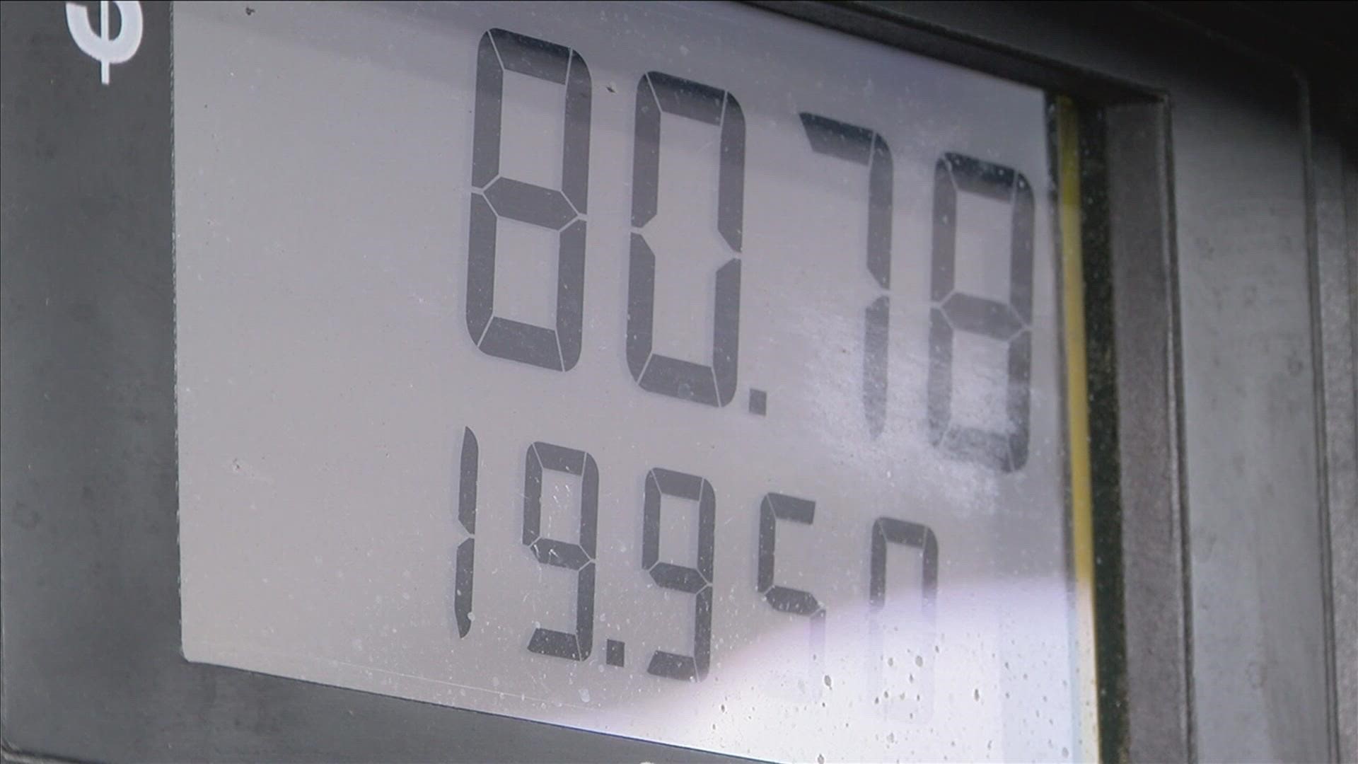 Some Memphis-area gas stations are near or below $4 a gallon. Economists believe we could see near $3 a gallon in September.