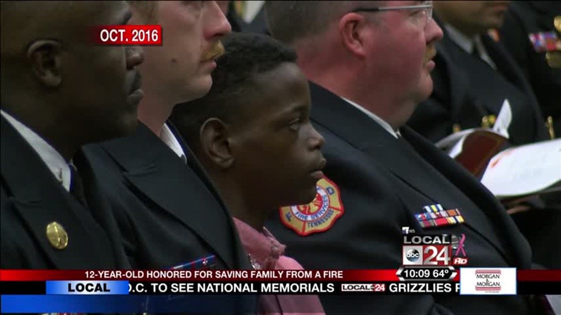 Local 12-Year-Old Honored For Saving His Family During A Fire ...