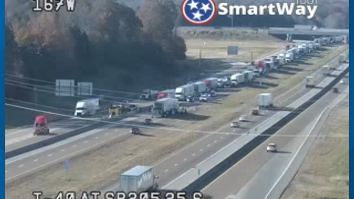 Driver killed in crash on I40 in Fayette County, Tennessee