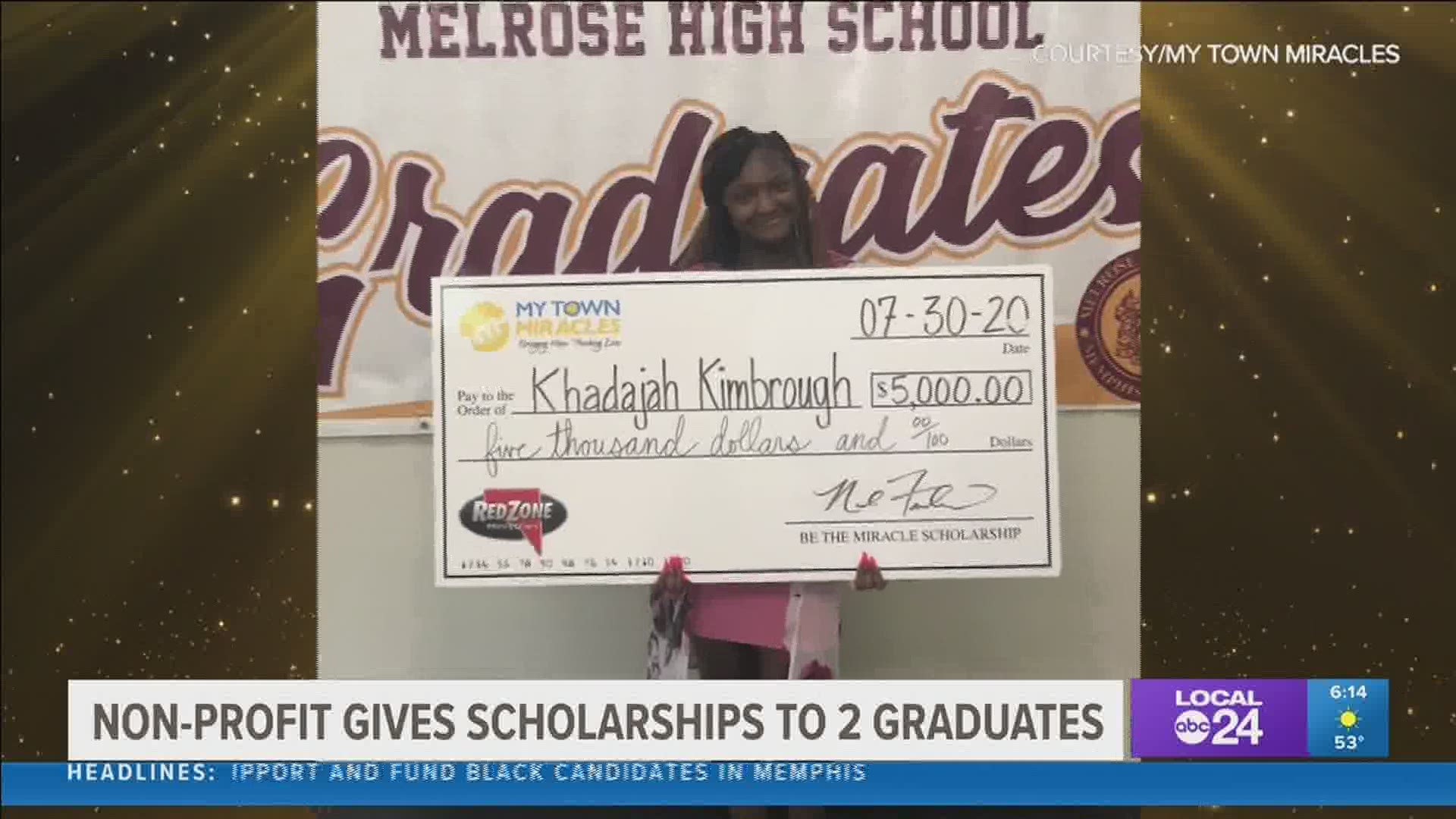 My Town Miracles has started something new. It's called "Be the Miracle Scholarship."