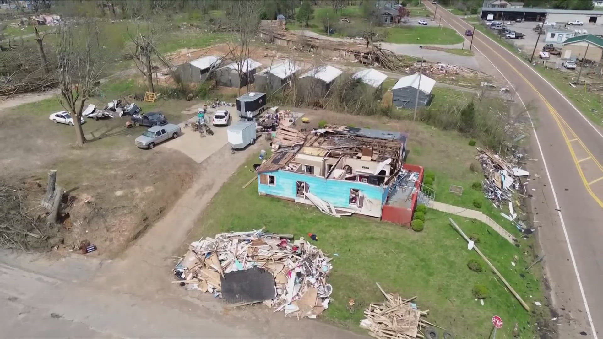 Over a dozen tornadoes confirmed in April 2025 Mid-South outbreak ...