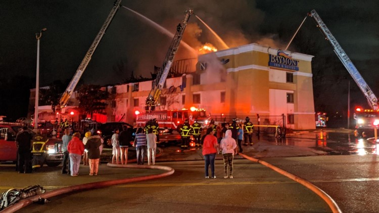 East Memphis fire at Baymont Inn by Wyndham | localmemphis.com