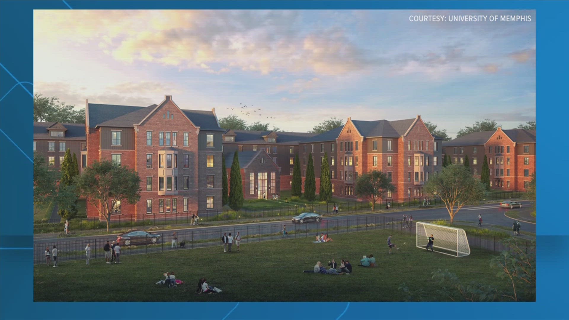 The U of M said the 540-bed apartment-style student housing development is planned for fall of 2026.