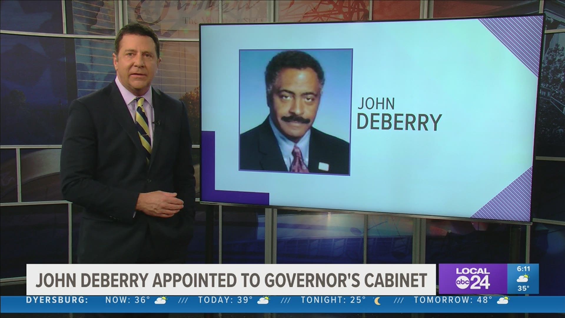 DeBerry will join Lee's cabinet as a senior advisor.