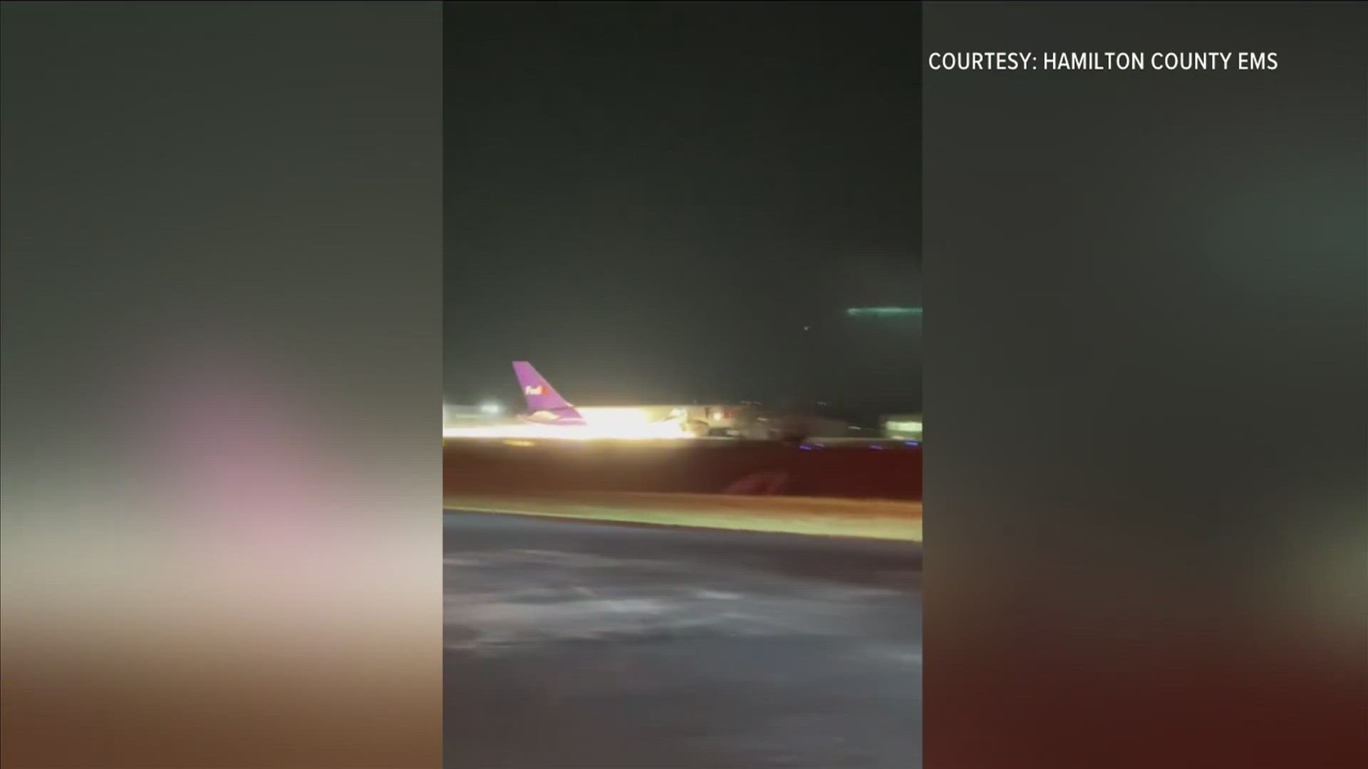 The National Transportation Safety Board (NTSB) is investigating after the plane's landing gear failed Wednesday night.