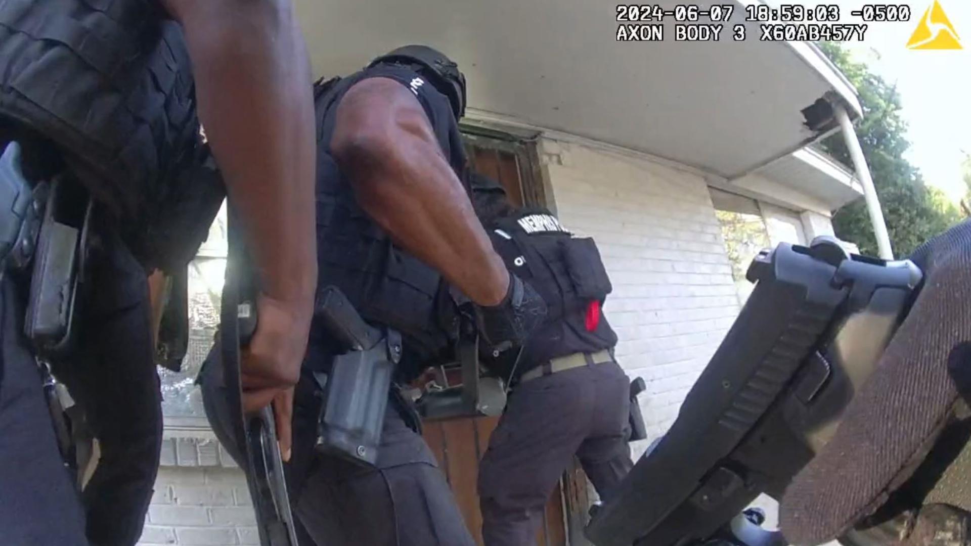 Memphis Police released this body camera video of a joint effort between MPD, ATF, FBI, THP, and SCDAG on Friday, June 7, 2024.