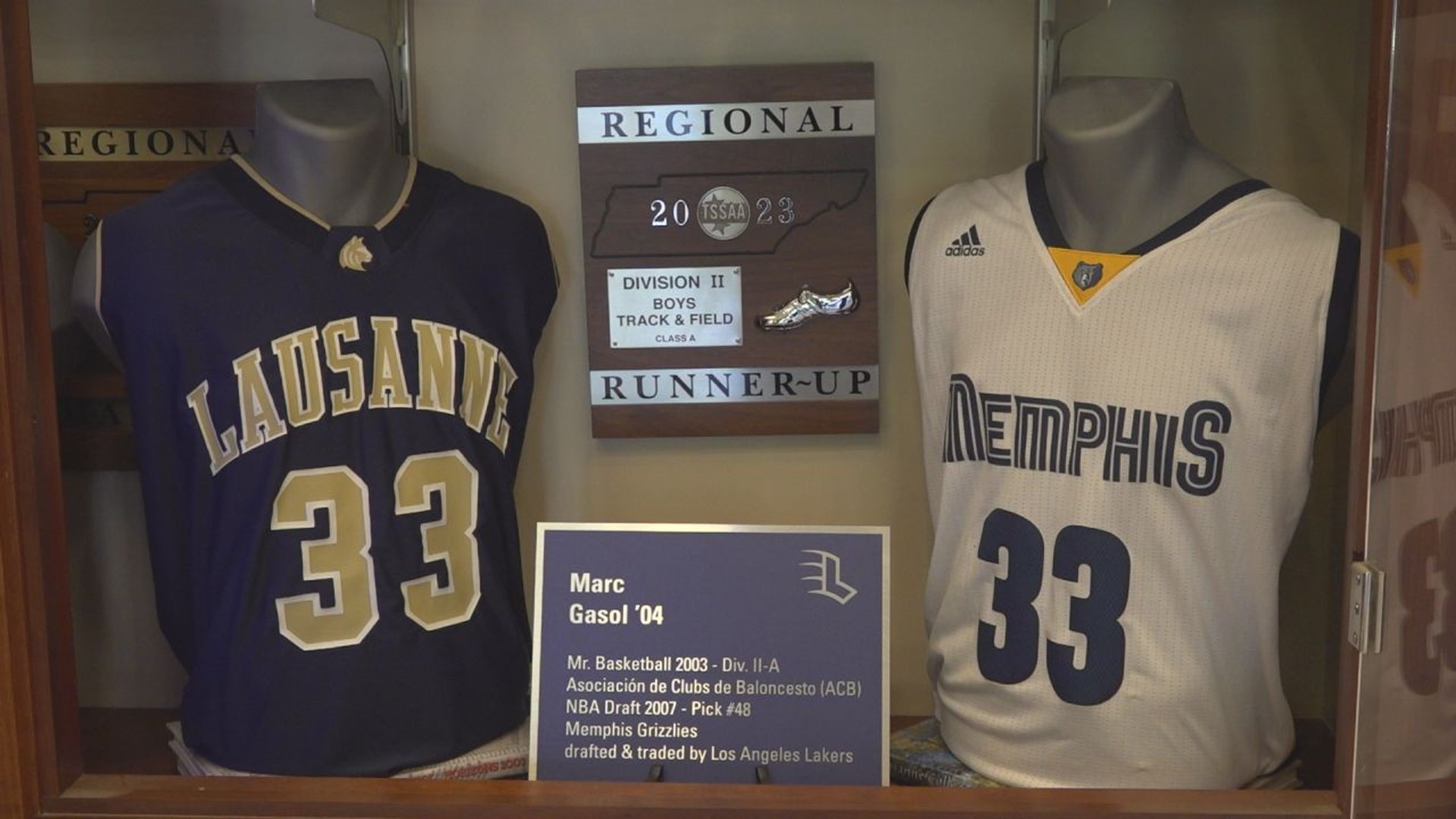 The Grizzlies will retire Marc Gasol’s jersey April 6. His high school teammates, Carlos Taylor and James Harvey, remember his days at Lausanne Collegiate School.