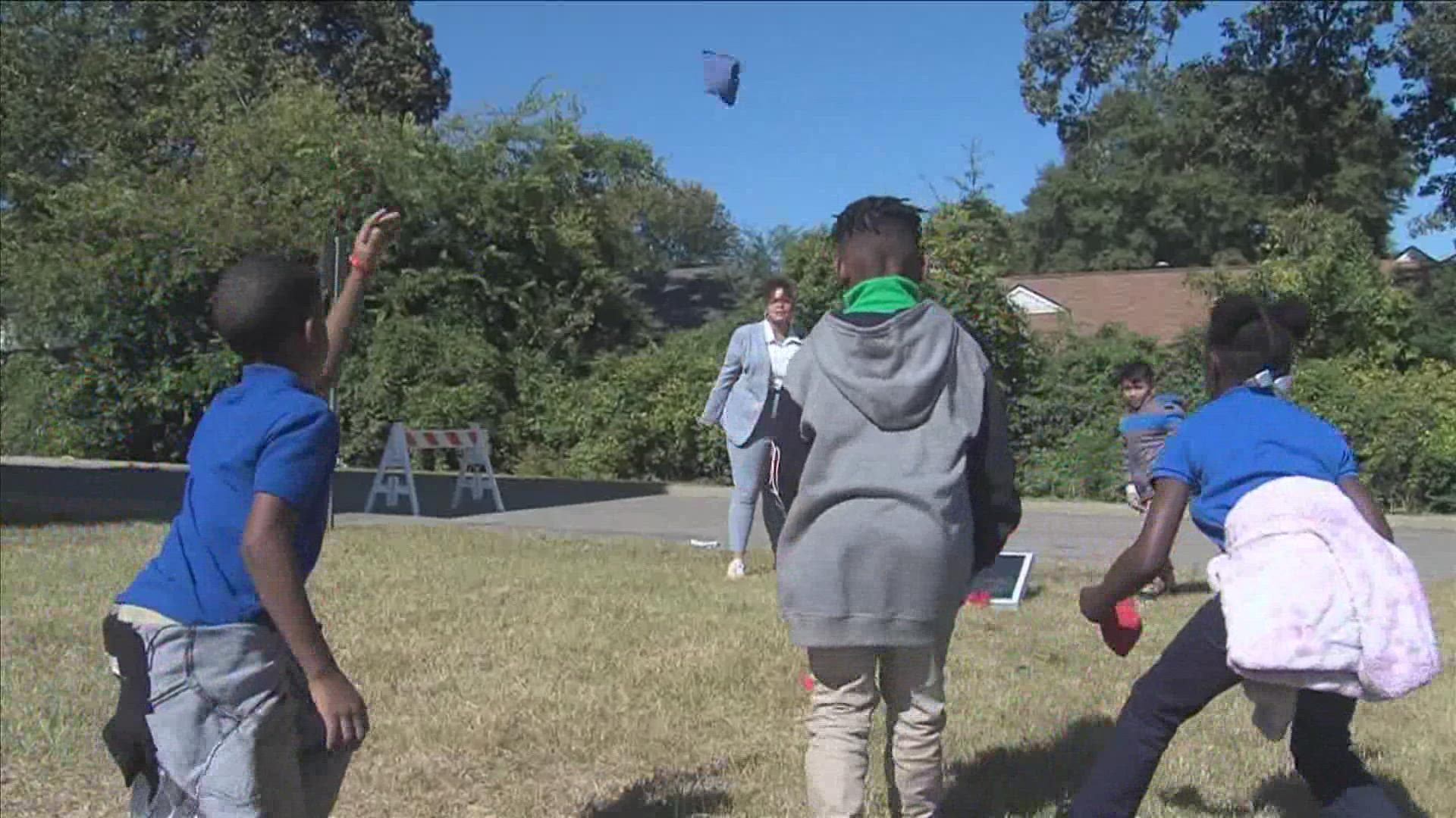 Two Memphis empowerment organizations celebrated Youth Confidence Day Thursday at Belle Forest Community School.