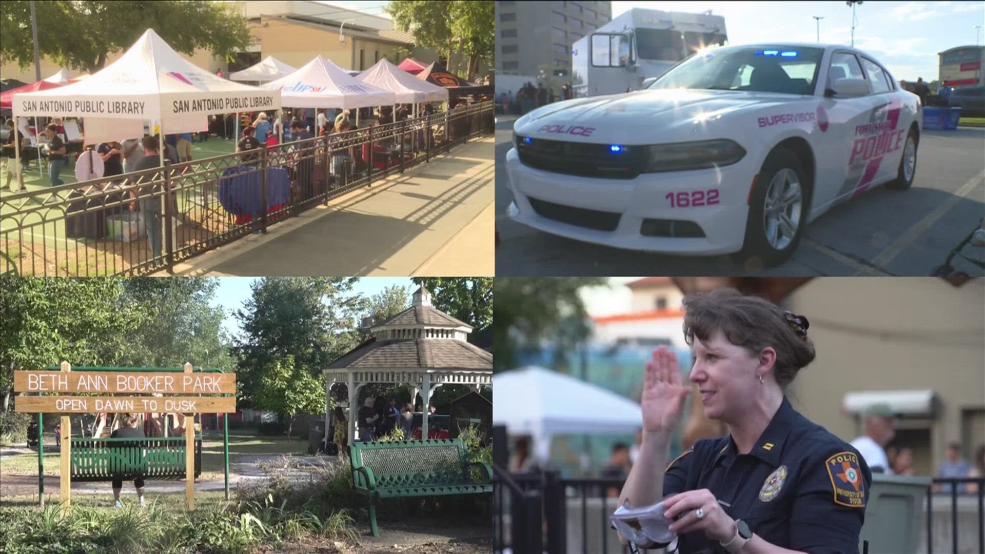 National Night Out brings the community and police departments together each fall.