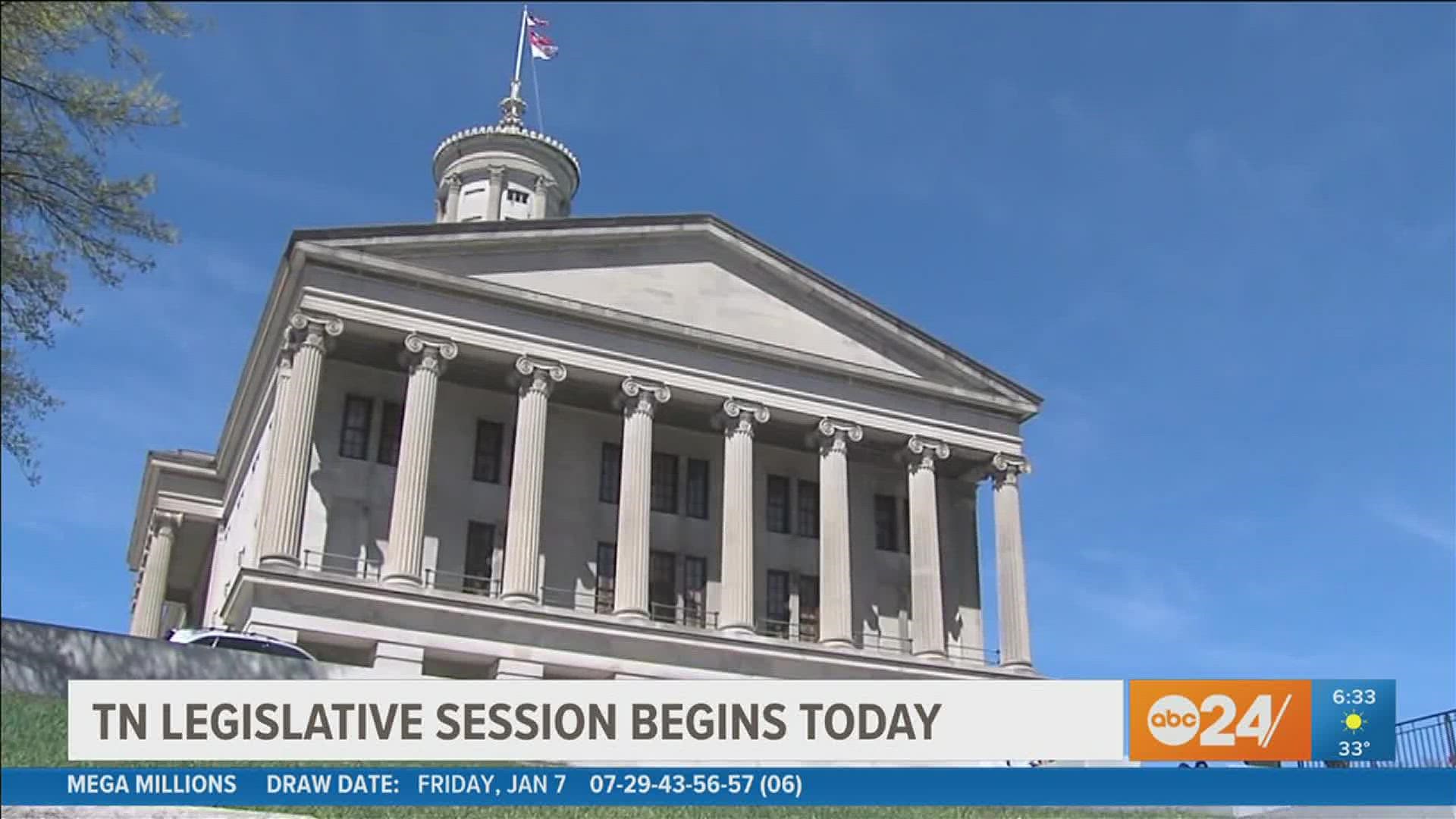 Tennessee state legislators returned to Nashville, Tuesday for the 2022 legislative session.
