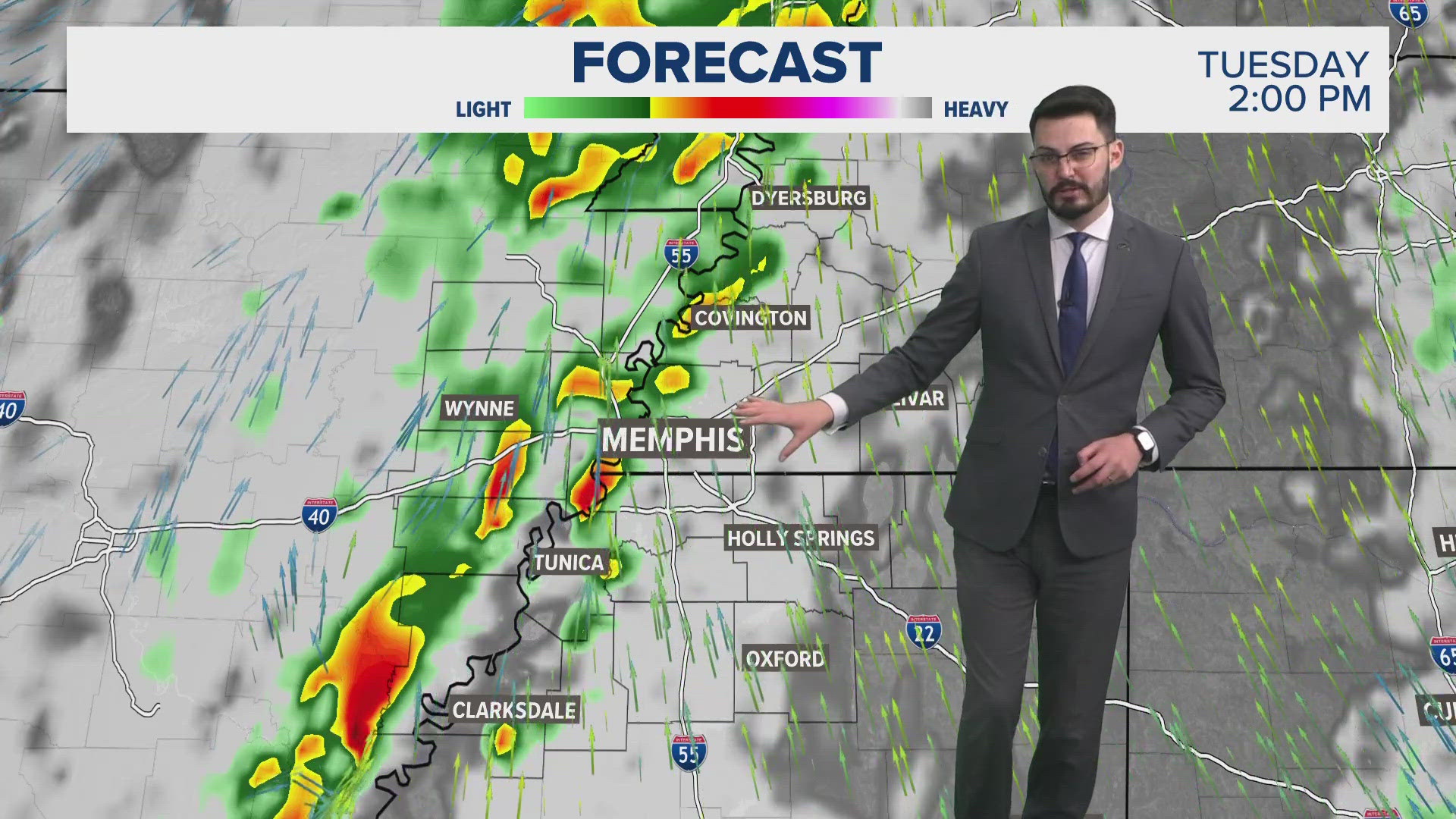 Early in the day, we should remain free of rain. However afternoon showers and thunderstorms could make for soggy poll lines on Election Day.