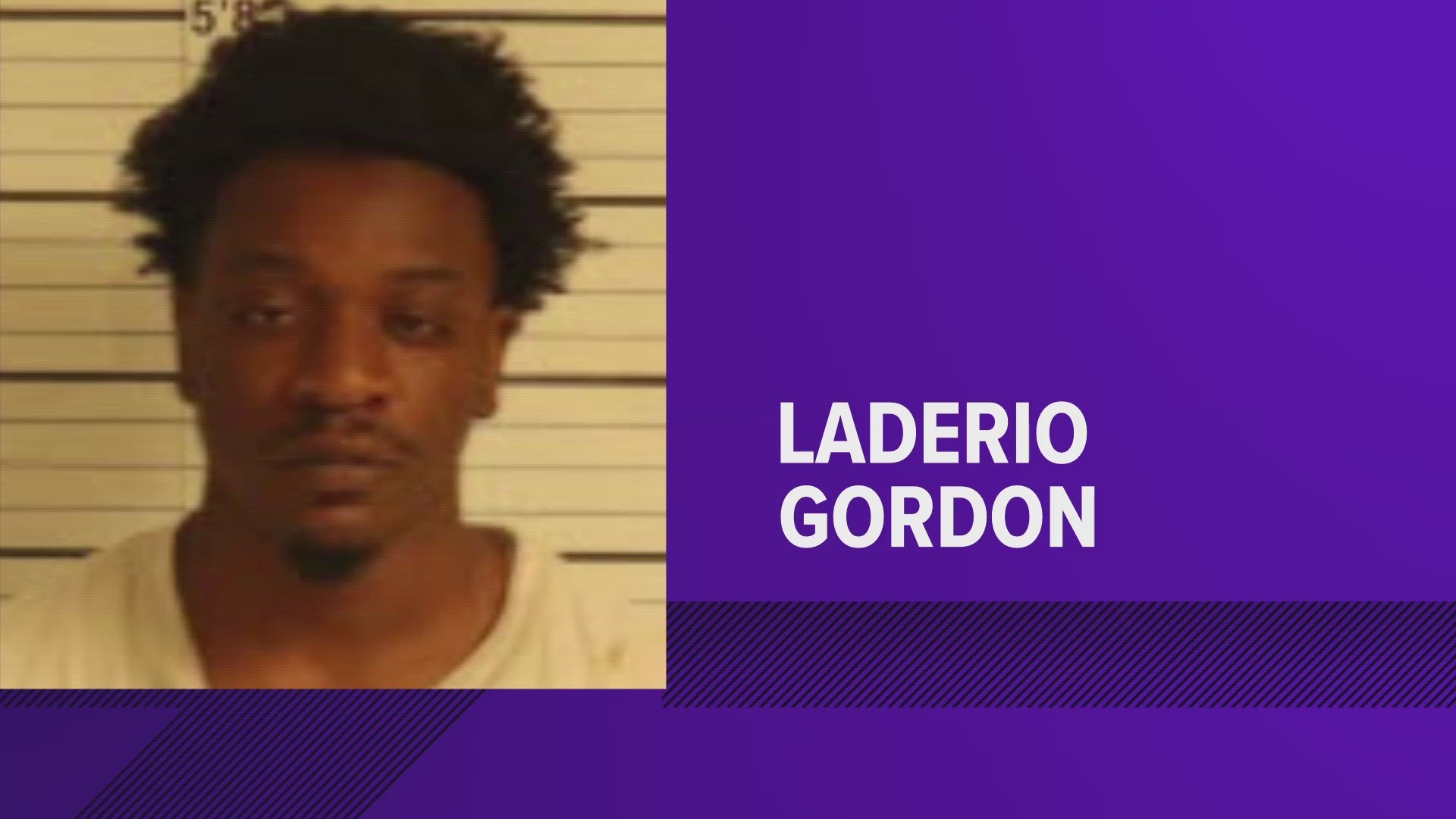 Laderio Gordon is currently in the Shelby County Jail on charges of rape of a child, especially aggravated kidnapping, and more.