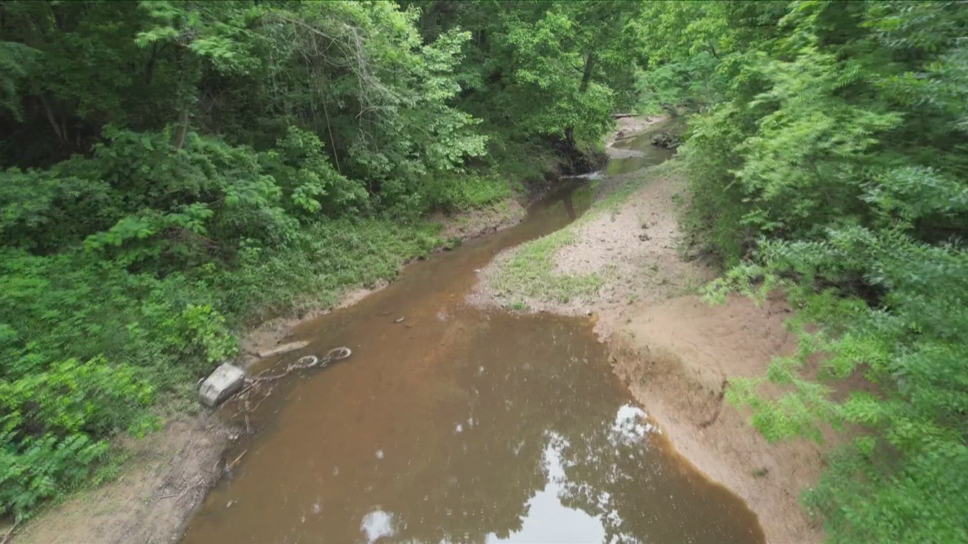 Ground was broken on the south Cypress Creek wetland and stream restoration project on May 13.