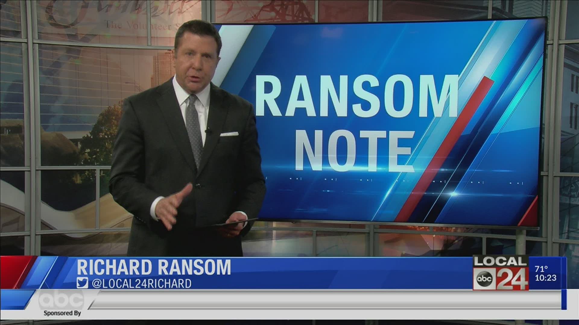 Local 24 News anchor Richard Ransom looks at TVA's warning about MLGW leaving the supplier in his Ransom Note.
