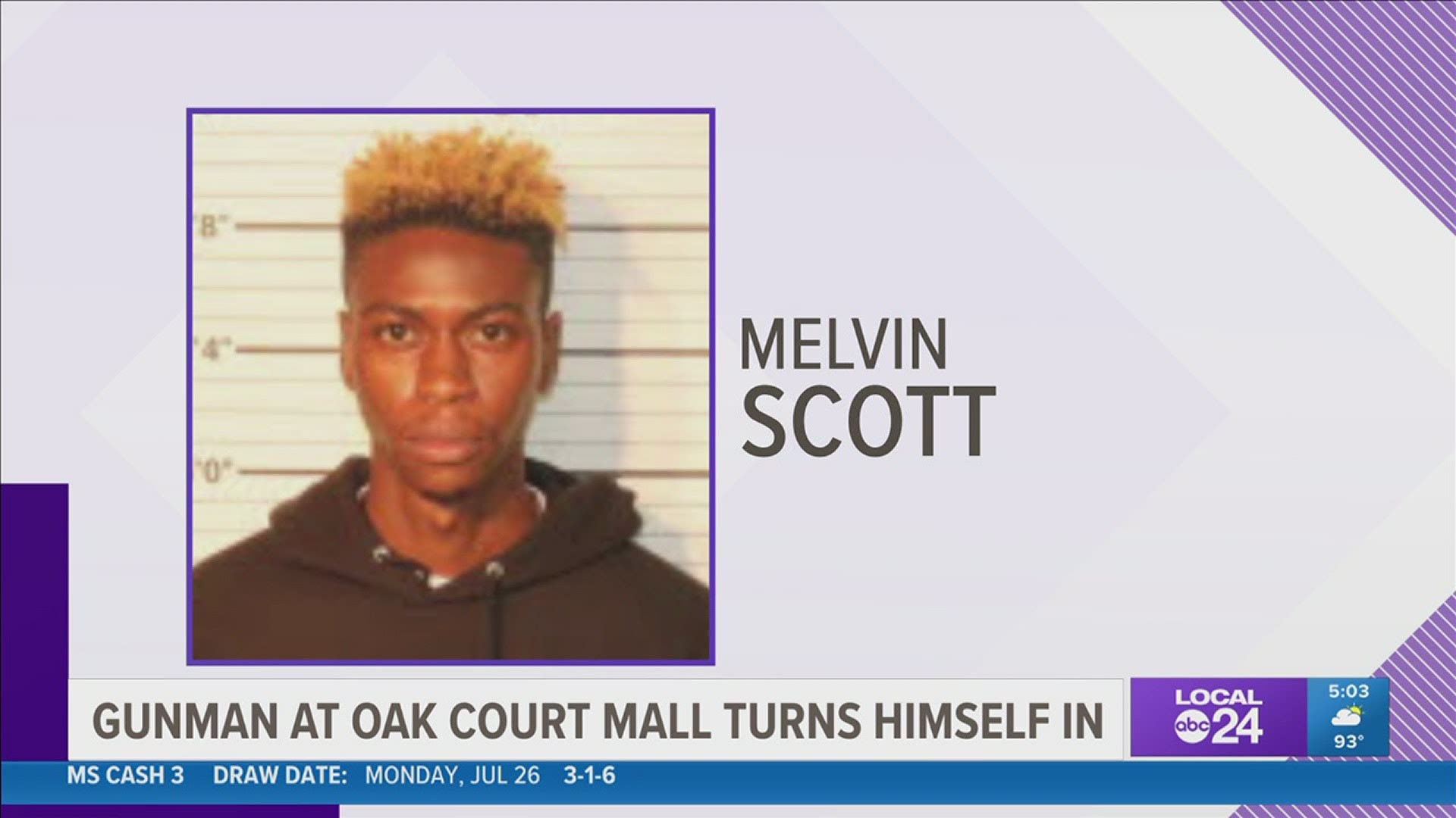 Memphis Police said Melvin Scott is charged with attempted aggravated assault, evading arrest, tampering with evidence, and more.