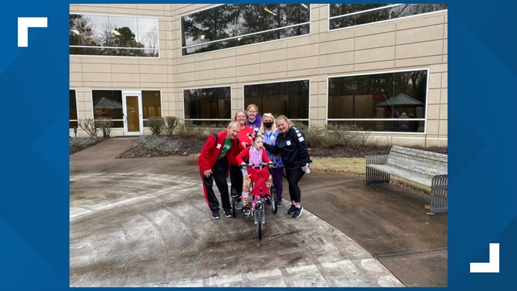 The miracle gift: 10-year-old Alexis gets adaptive tricycle