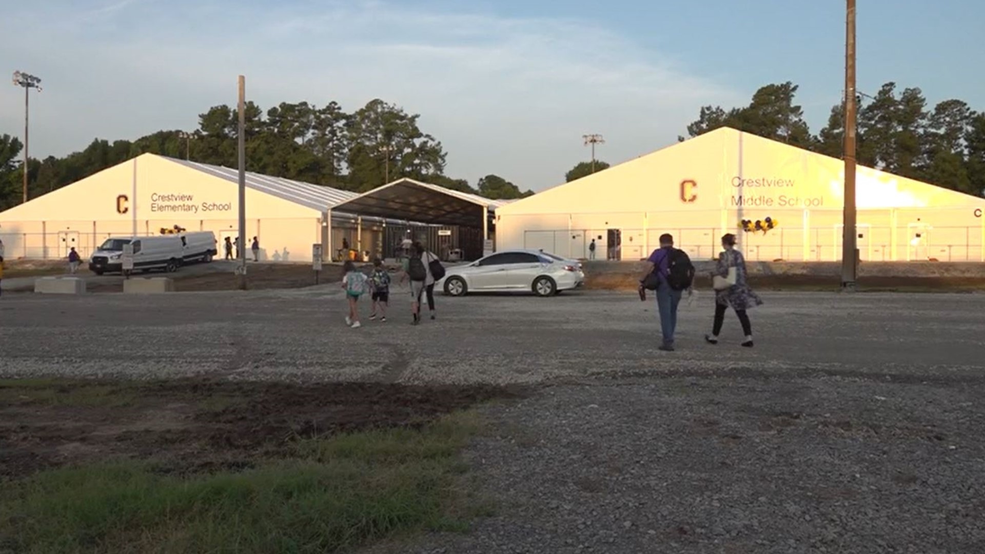 The two schools experienced extensive damage from the Covington tornado on March 31, 2023.