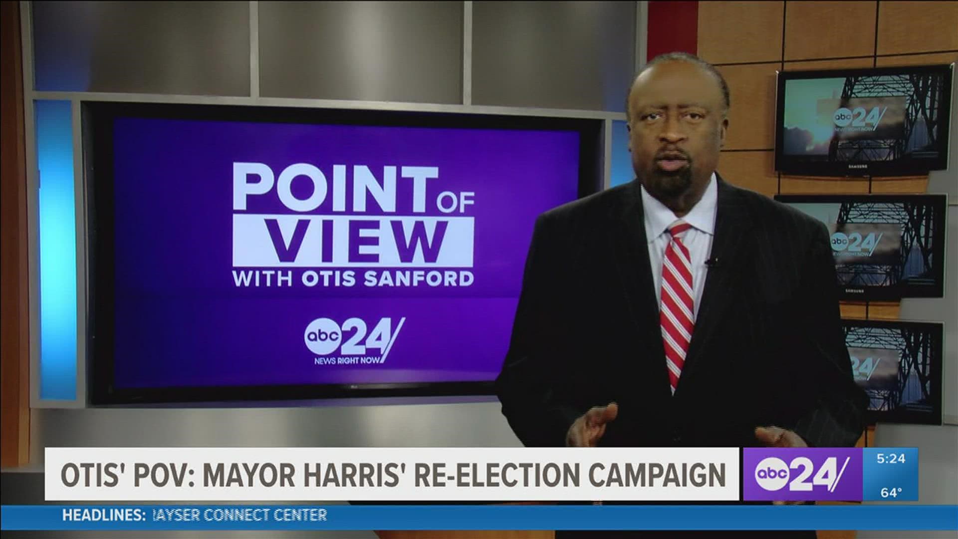 ABC 24 political analyst and commentator Otis Sanford shared his point of view on Shelby County Mayor Lee Harris running for a second term.