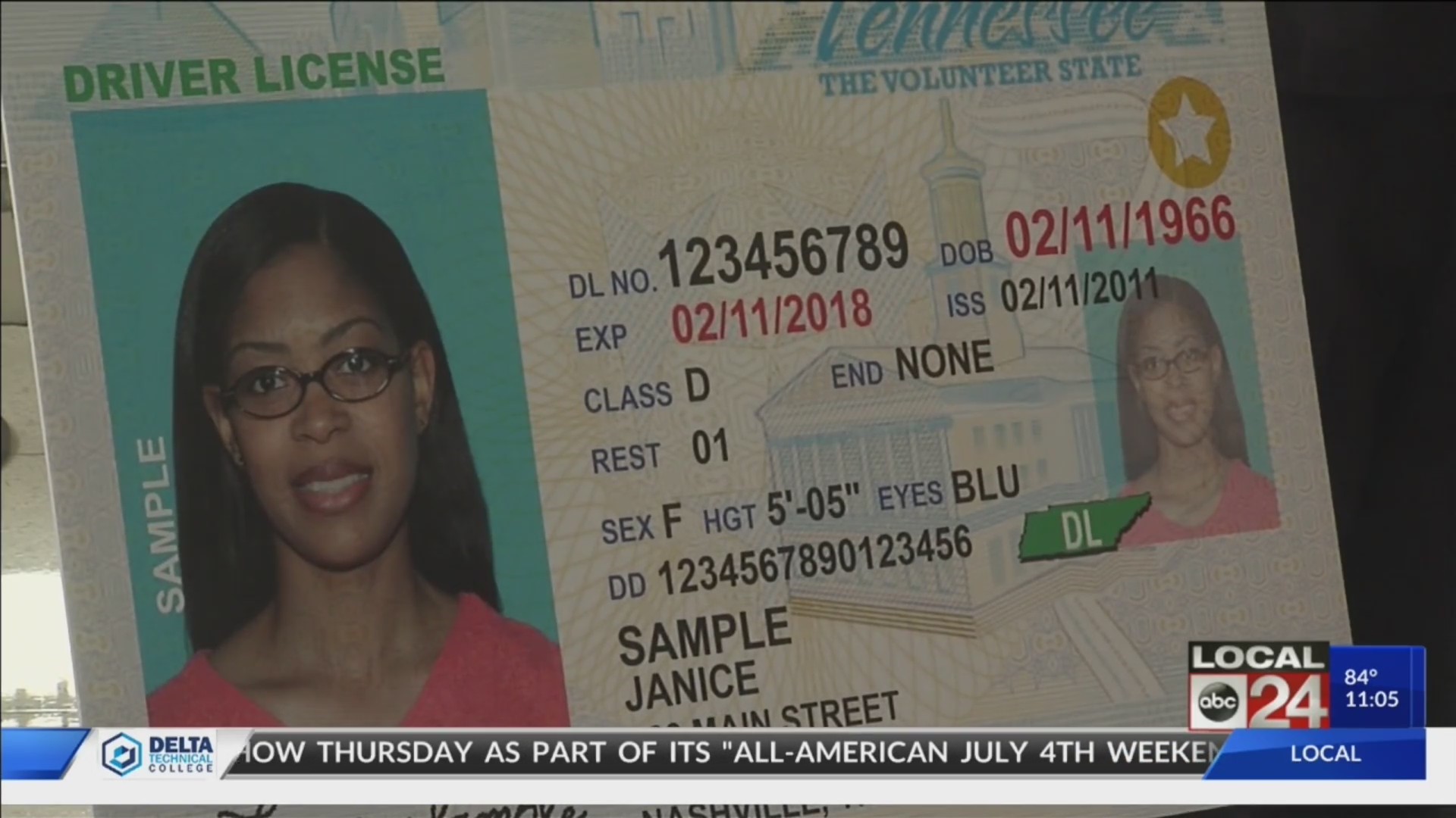 Tennessee Real ID compliant