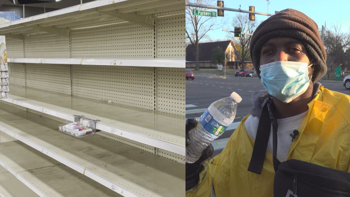Memphis grocery stores running out of bottled water