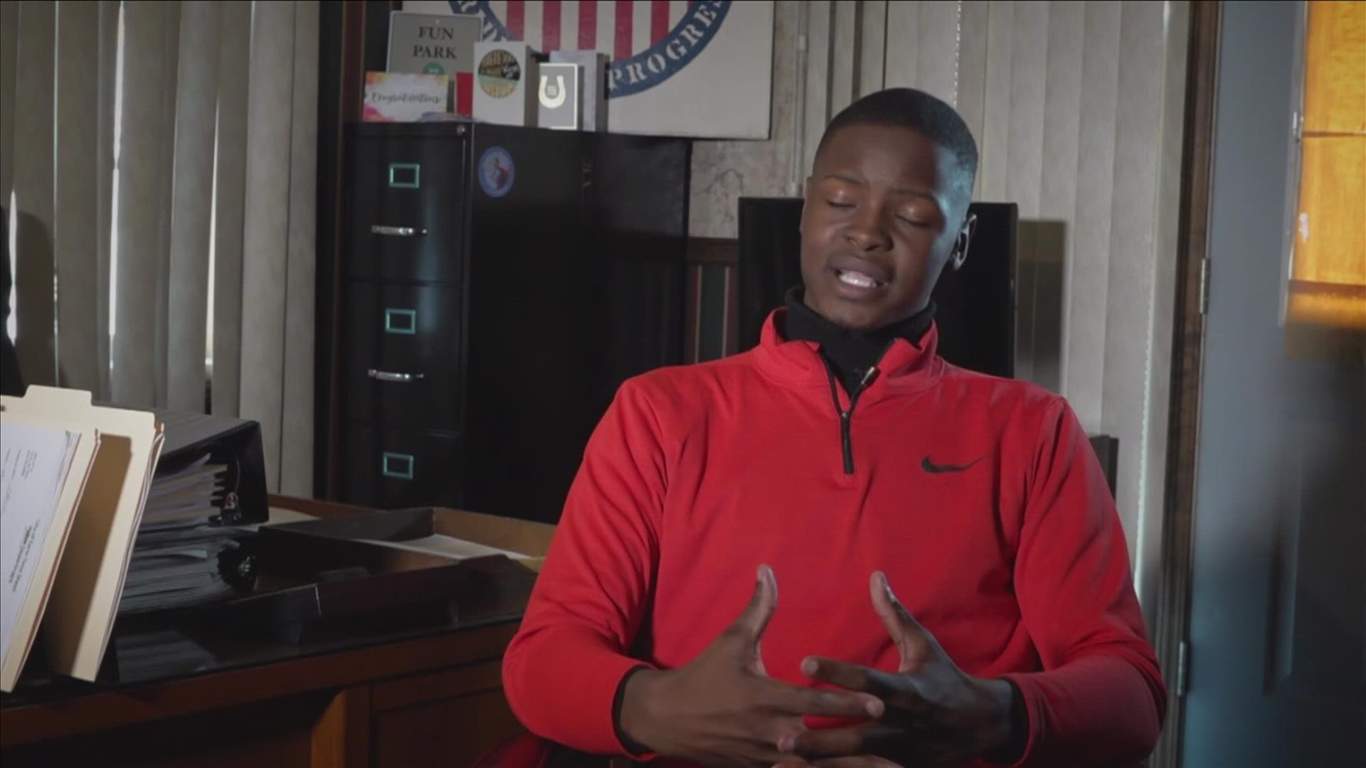 He was sworn in as mayor on New Year's Day and is now the youngest Black mayor in the U.S.