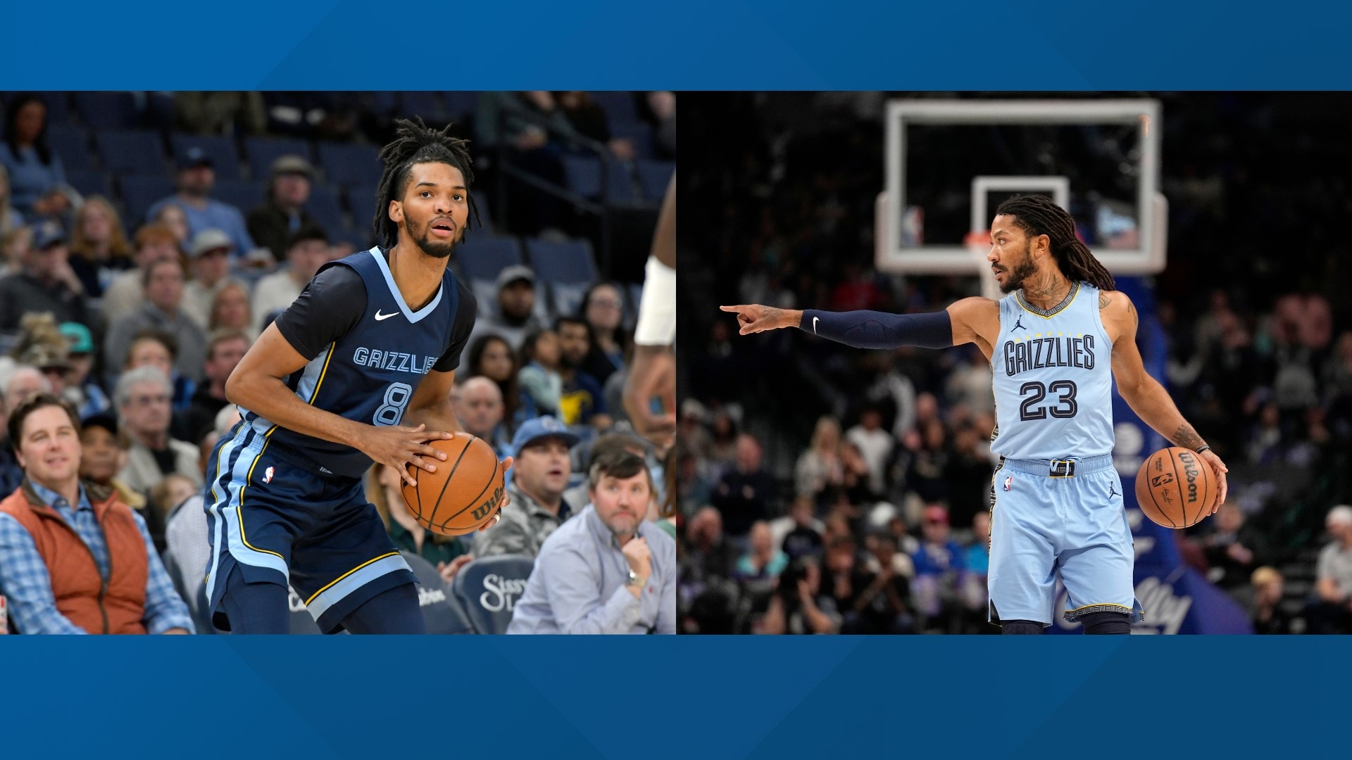 Ziaire Williams and Derrick Rose will be out for weeks due to injuries, the Grizzlies announced.