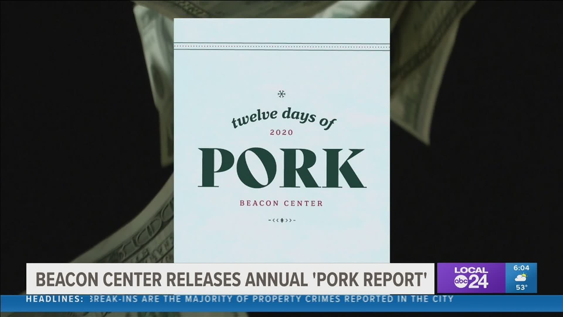 Nashville's 34% property tax hike received the "Pork of the Year" award.