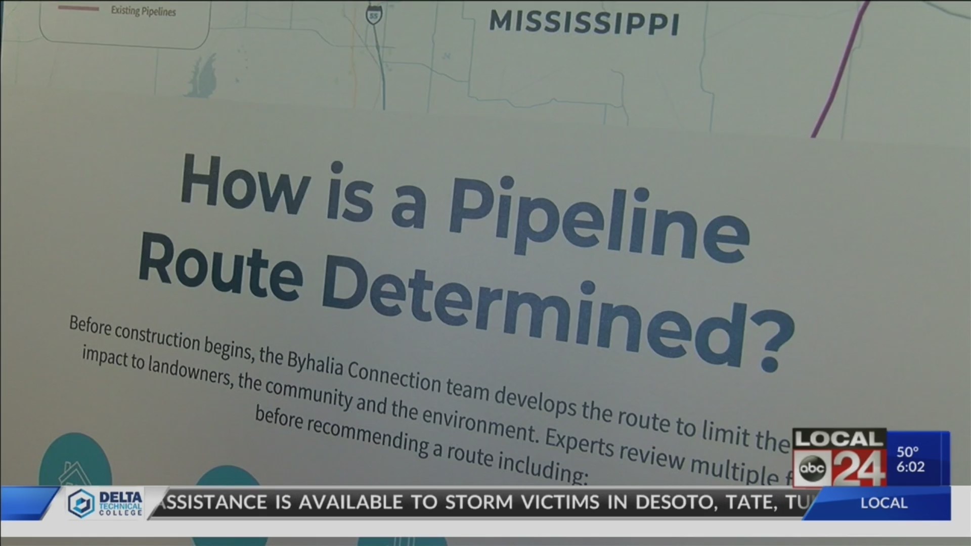 Open house for residents with questions about the new proposed pipeline