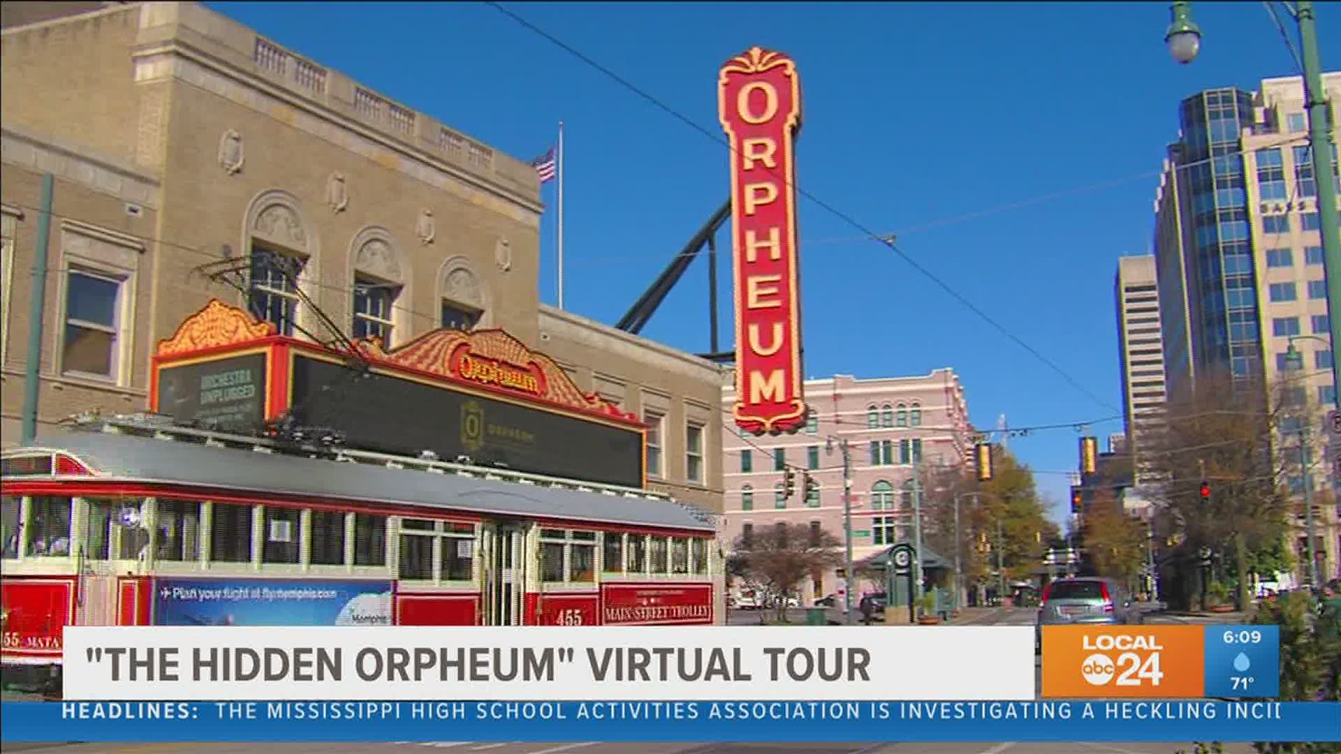 A virtual fundraiser will take Orpheum fans to places they've never seen before