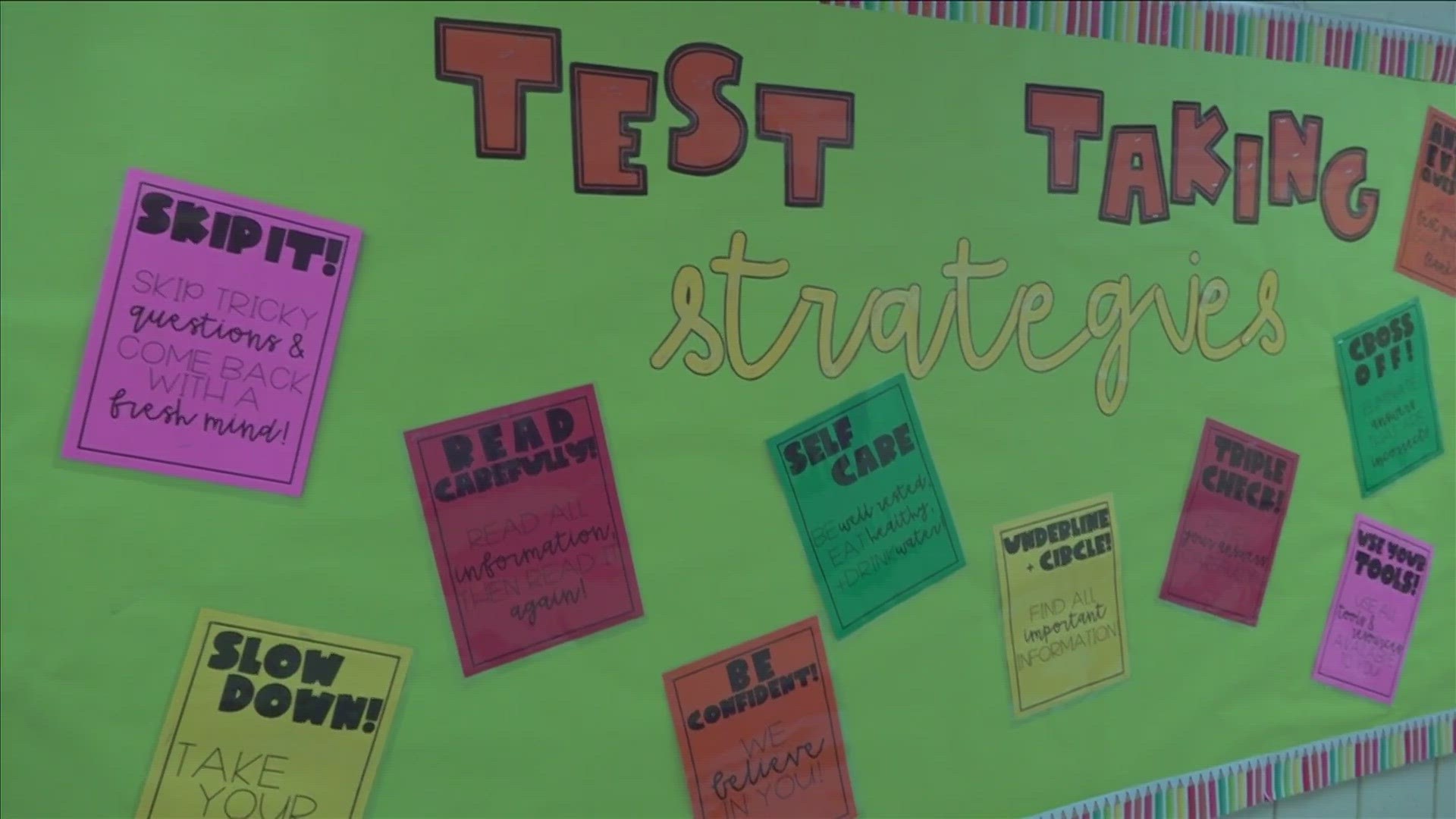 Starting this year, TCAP tests carry more weight. If third graders don't score proficient or higher in reading, state law dictates they may have to repeat the grade.