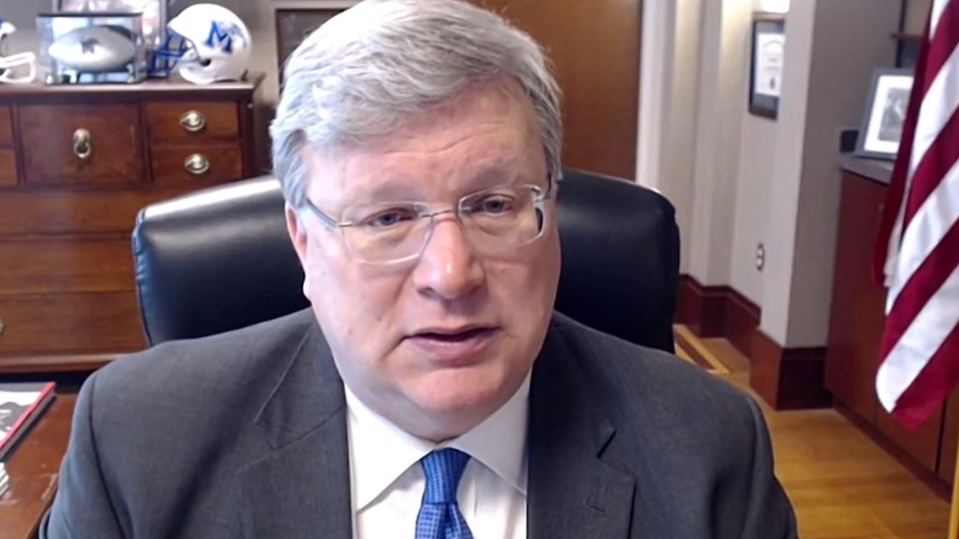 Mayor Jim Strickland reacts to Paul Young winning the Memphis mayor's