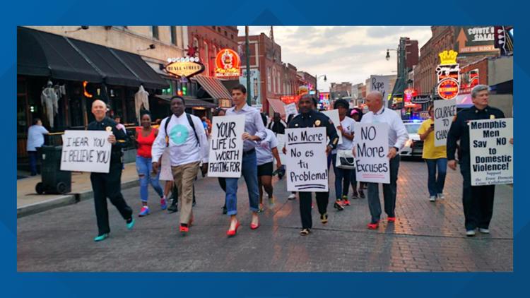 Memphis advocates host rally to end sexual violence against girls and women