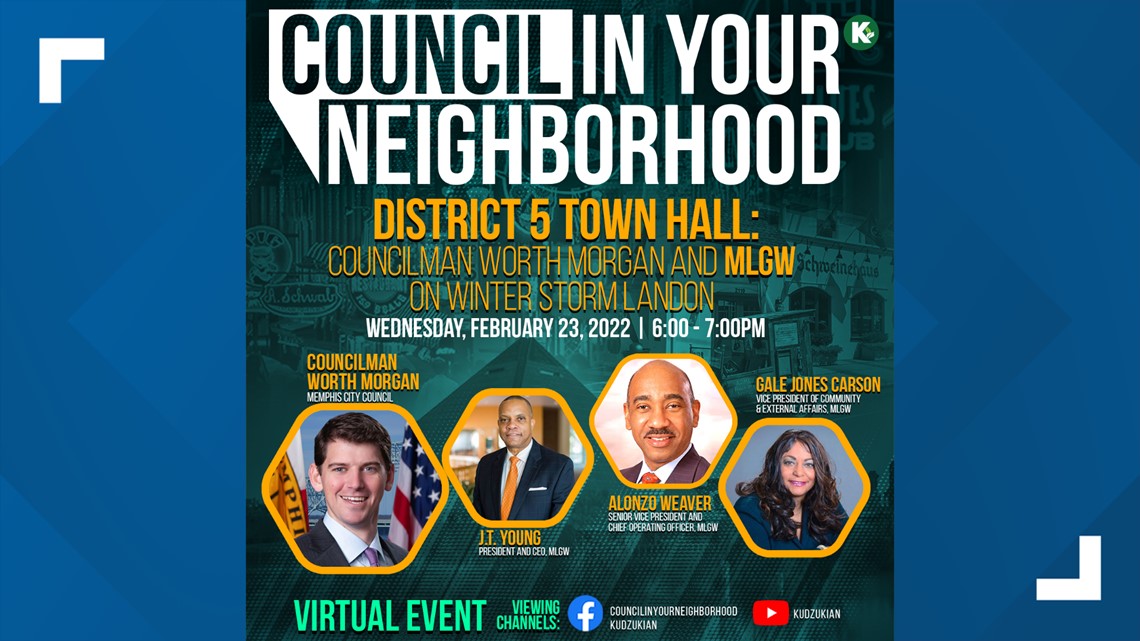 Virtual town hall on recent ice storm set for Memphis' District 5 - Vimarsana News