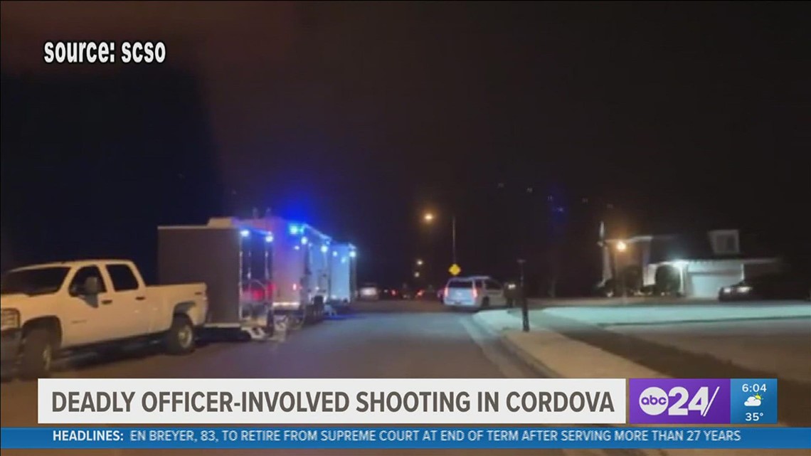 Deadly officerinvolved shooting in Cordova