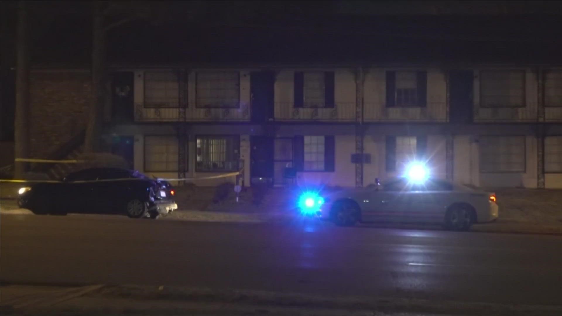 The shooting happened at 6:38 p.m., MPD said, and officers responded to the scene at the 3700 block of Outland Road.