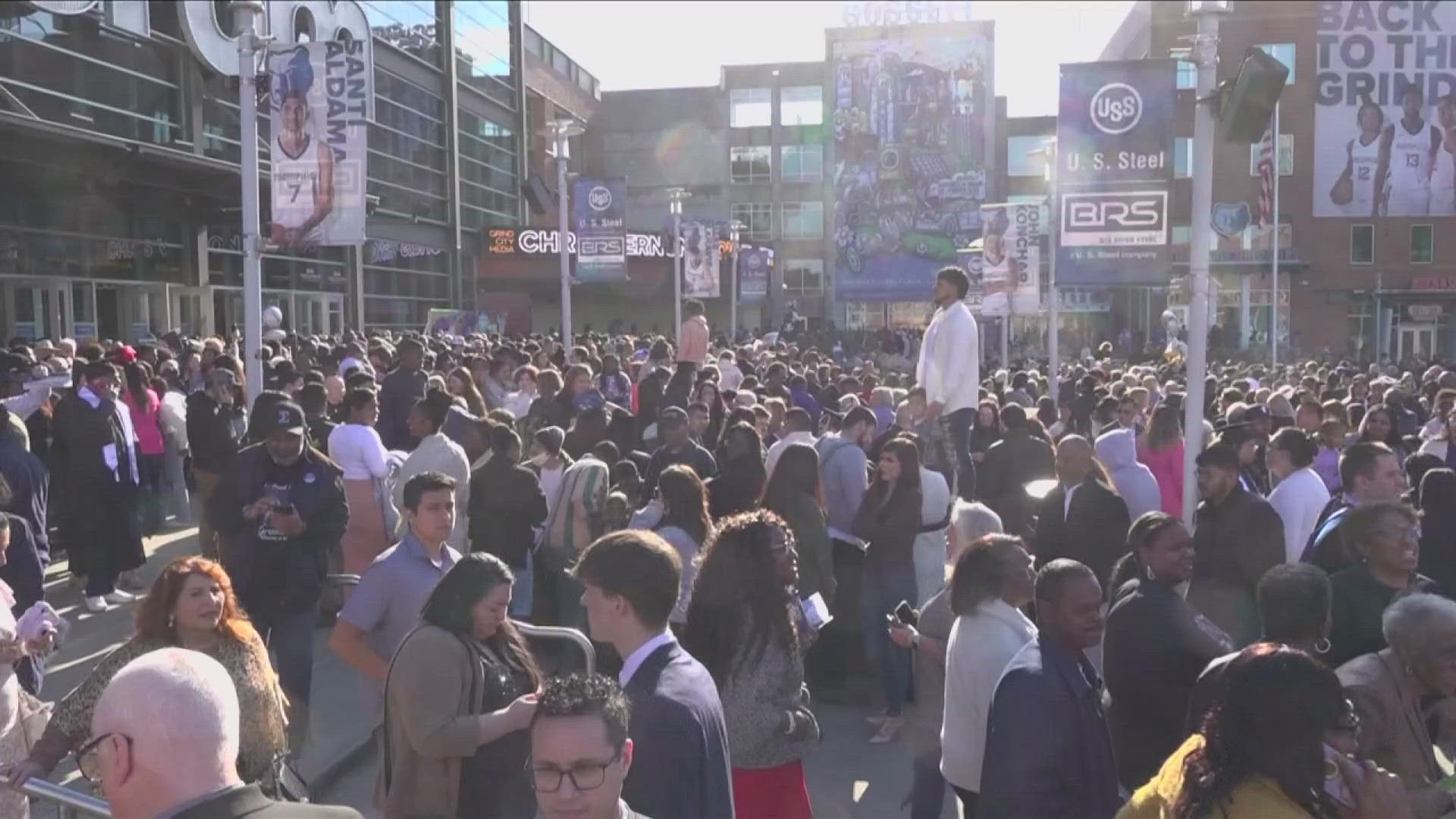 More than 1,900 students graduated from the University of Memphis on Sunday, Dec. 17.