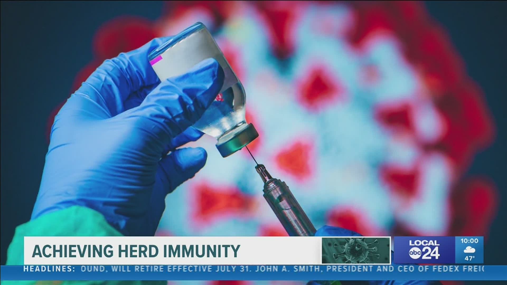 An infectious disease specialist explains the meaning of herd immunity and how it can benefit Memphis.