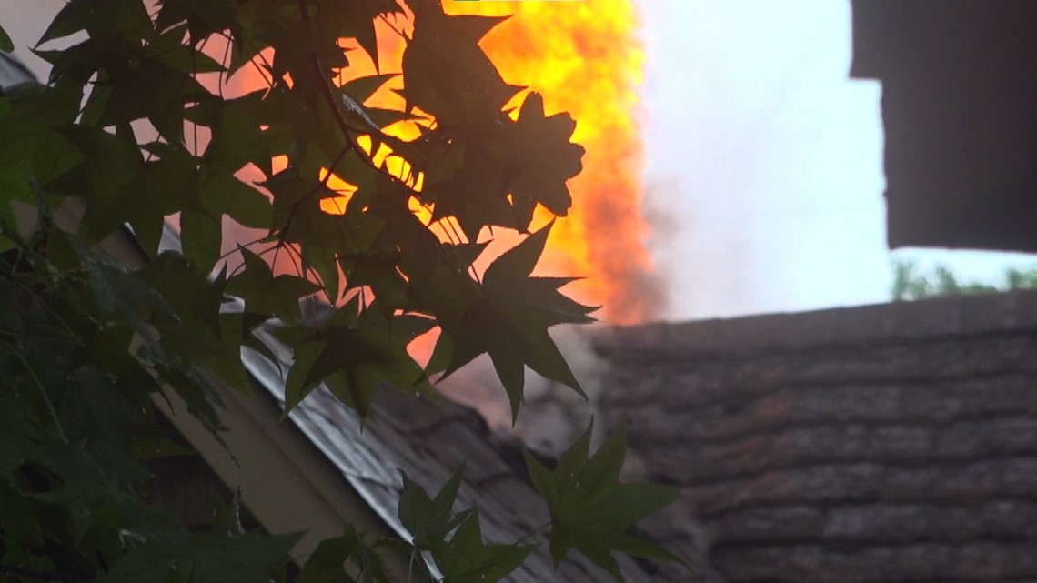 SCFD fight three structure fire after morning storms - Vimarsana News