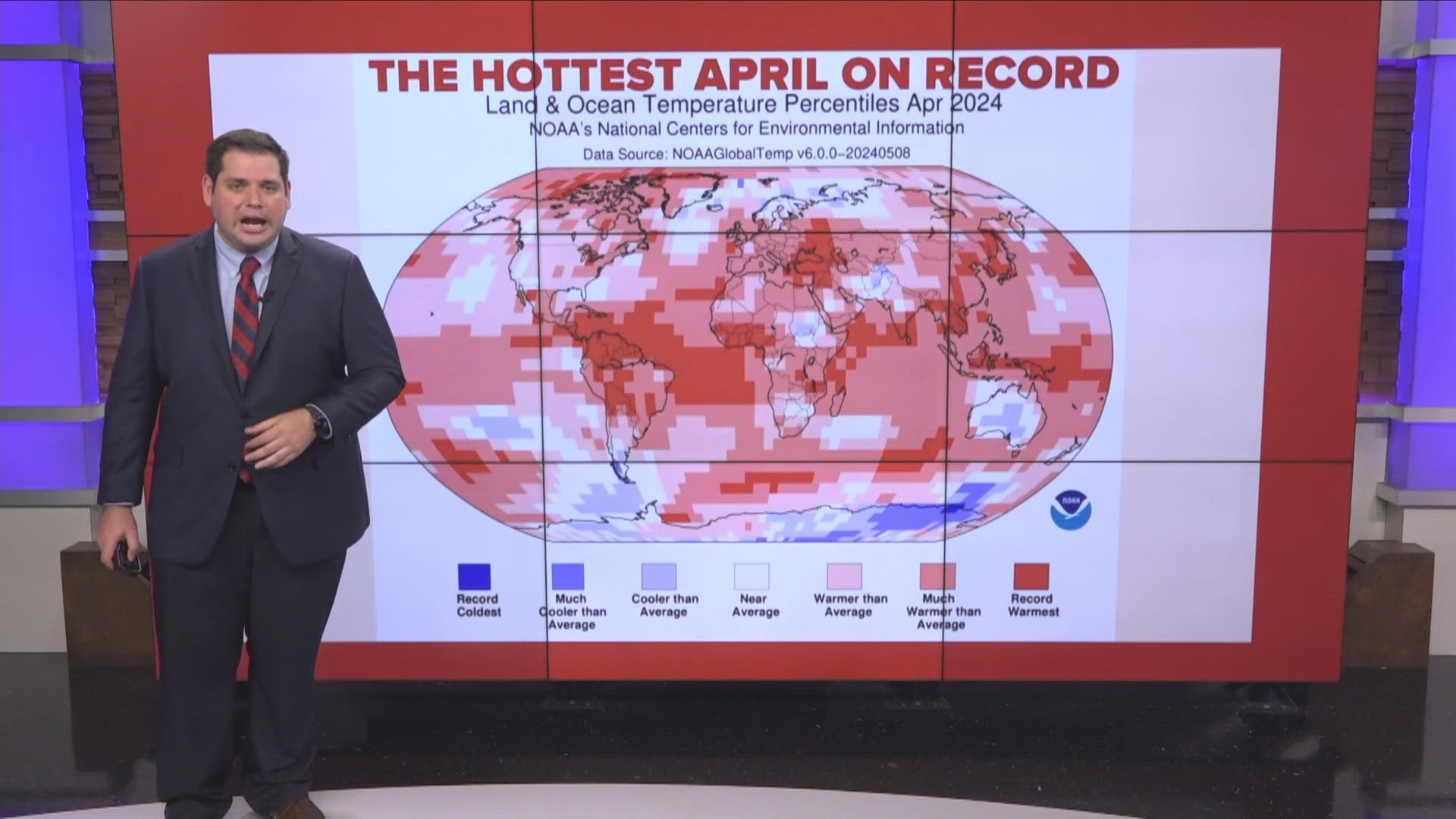 ABC24 Meteorologist Cory Smith says Memphis is currently on pace to finish in the top 10 warmest years on record.