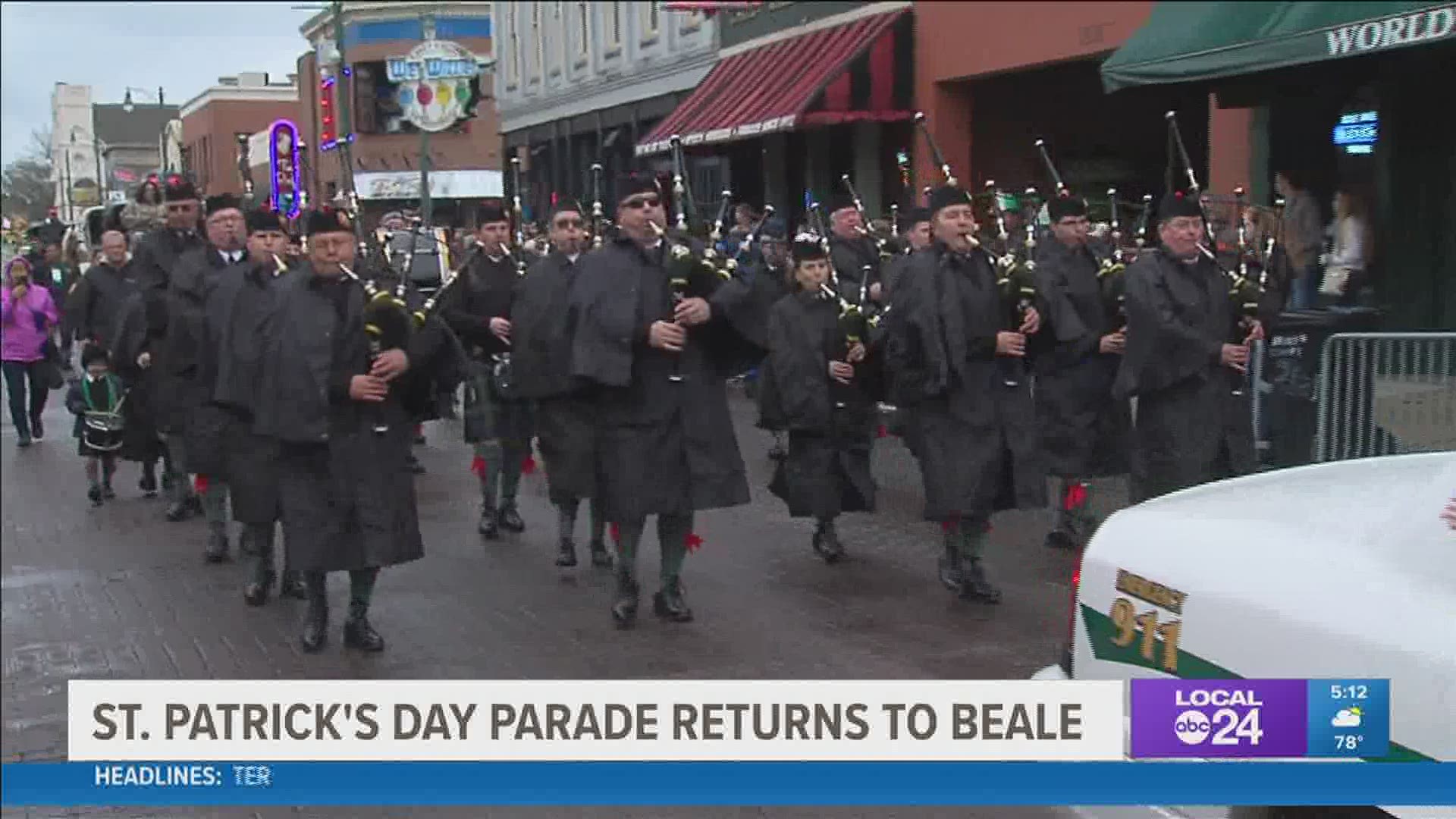 "Beale is Back" is the sentiment behind hosting a St. Patty's parade in May.