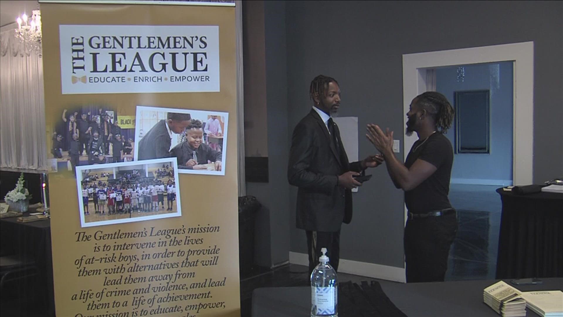 The Gentlemen's League is an all-male mentorship program whose goal is to educate, empower, and enrich young men.