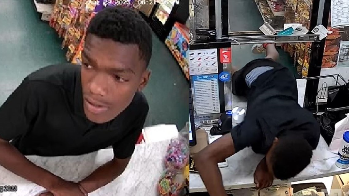 MPD video: Suspect steals gun from under store counter - Vimarsana News
