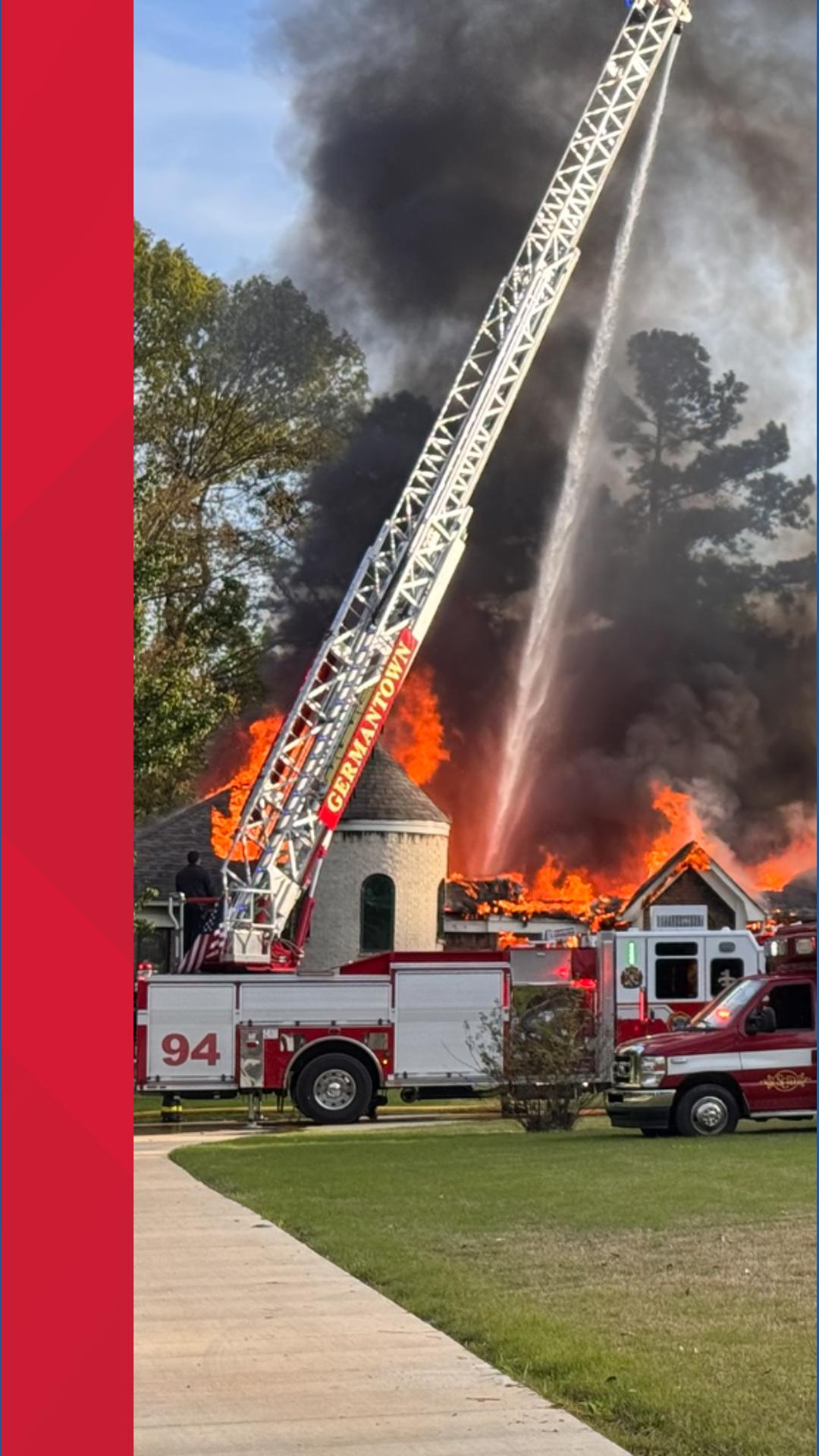 Fire crews battle blaze in Southeast Shelby County | localmemphis.com