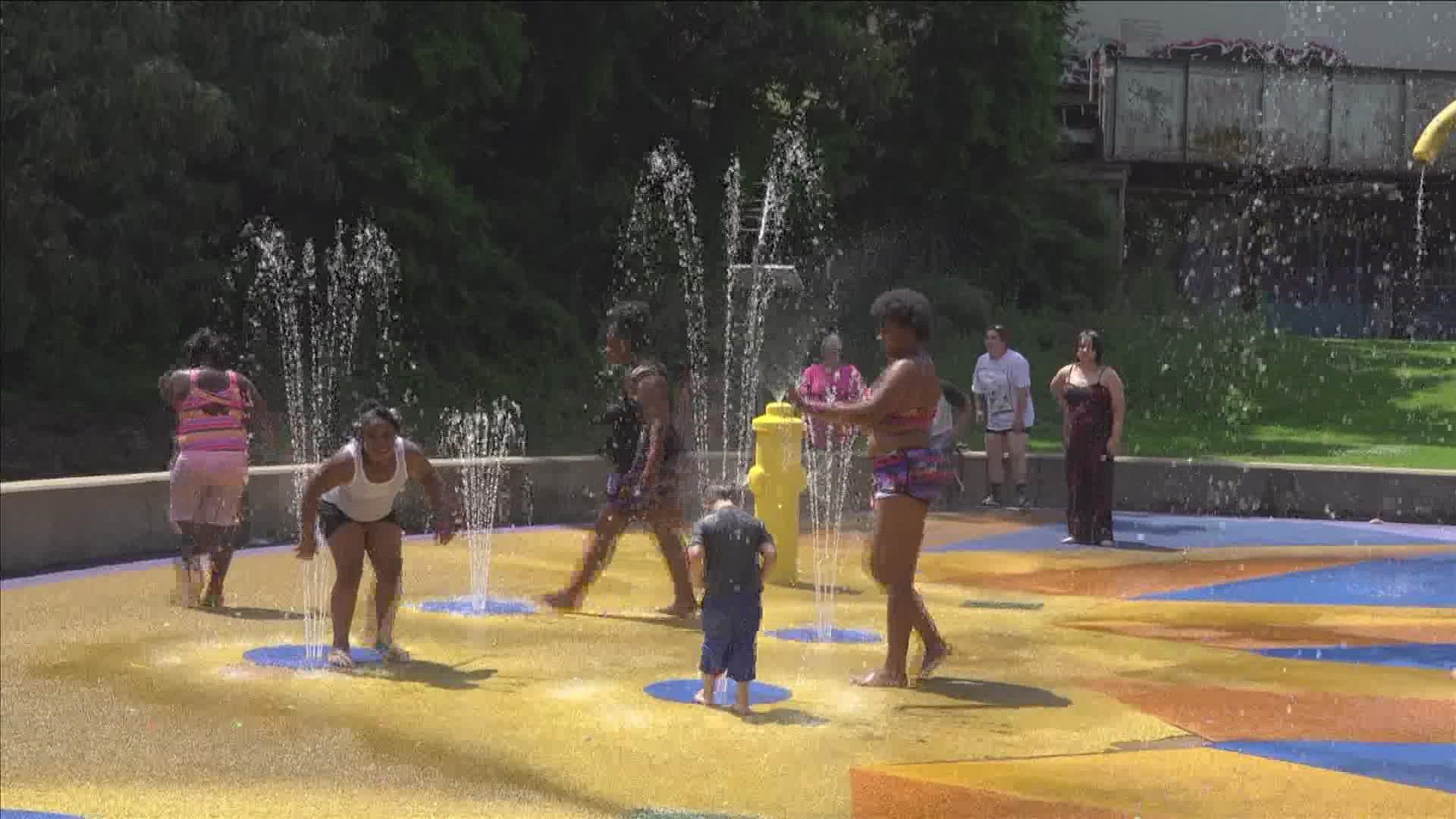 From splash pads to community centers, here's a one stop shop of places you can go to escape the heat.