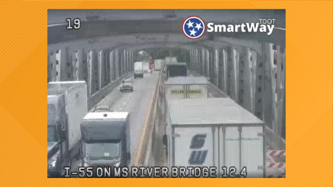 TDOT I55 bridge crash blocks one southbound lane
