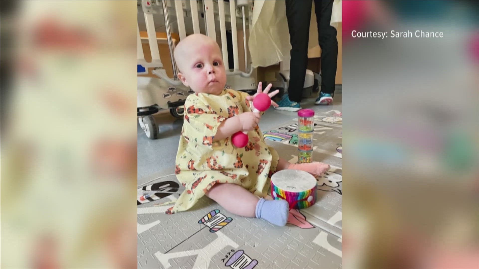 Sarah Chance's daughter Charlie was just six months old when she was diagnosed with a rare form of Leukemia. Sarah is now an advocate for summertime donations.